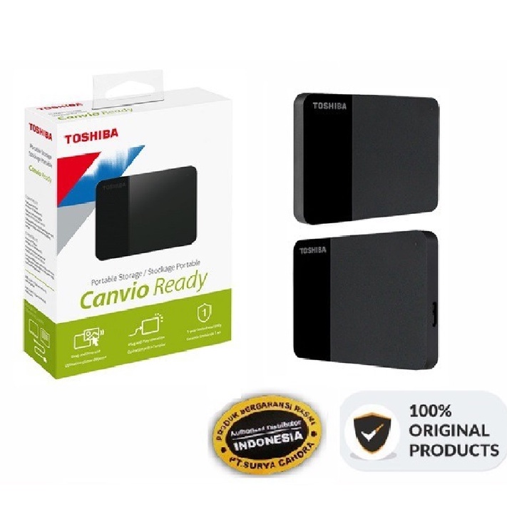 TOSHIBA HDD EKSTERNAL 1 TB USB 3.0
