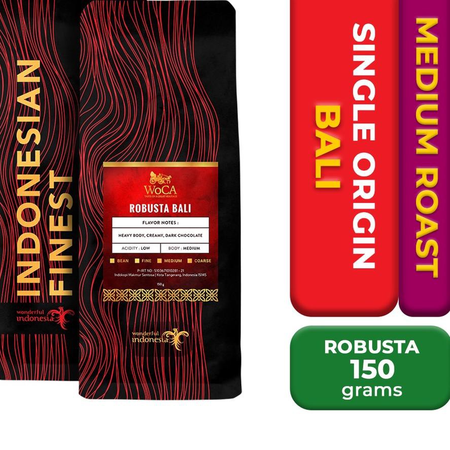 

Harga Terjangkau ♛ WoCA Kopi Bali Robusta 150 gram^