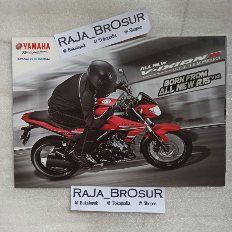 Brosur Yamaha All New Vixion R