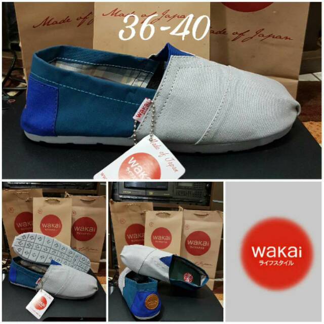 Wakai slip on grade original