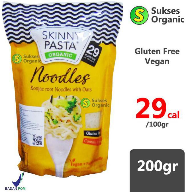 

Terlaris# Mie Konjac Noodles Gluten Free 29Cal | 200Gr | Skinny Pasta