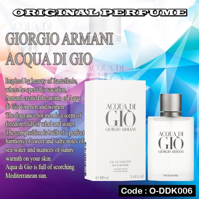 perfum gio