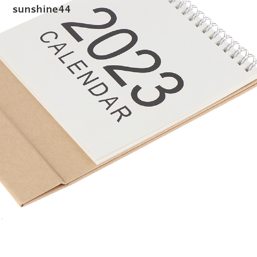 Sunshine 2023 Kalender Meja Mini Dengan Planner Jadwal Harian