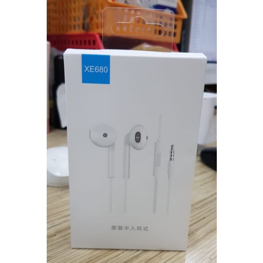 Headset VIVO XE680 Original Hifi Handsfree Earphone Vivo With Mic XE680