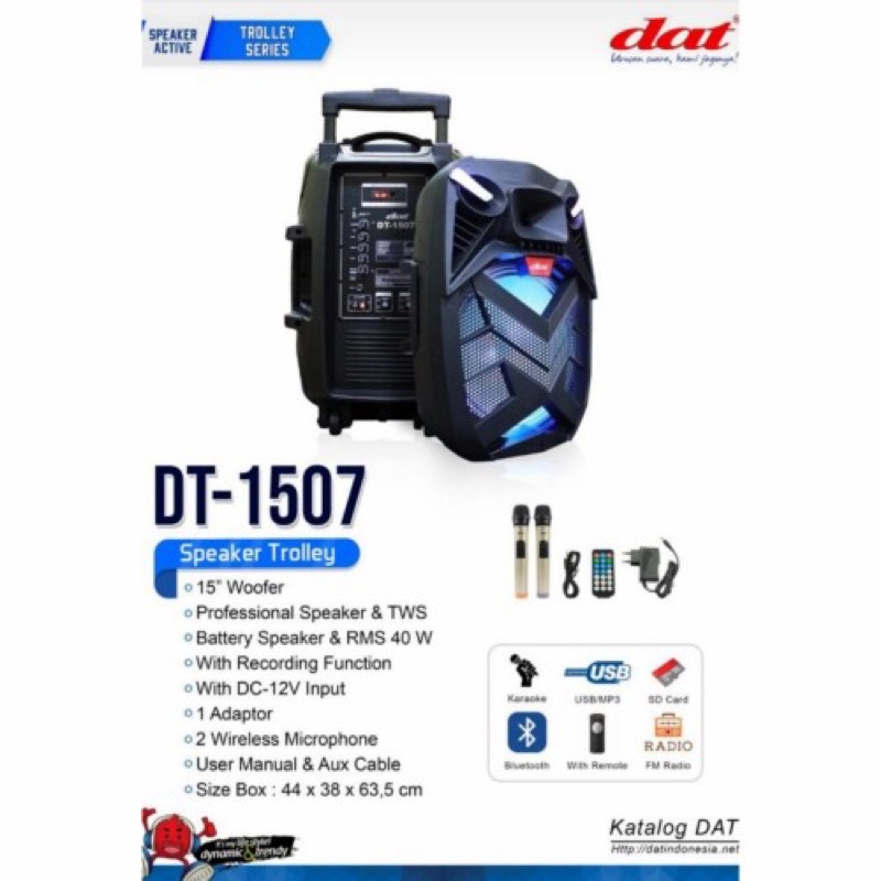 Speaker DAT Trolley DT 1507