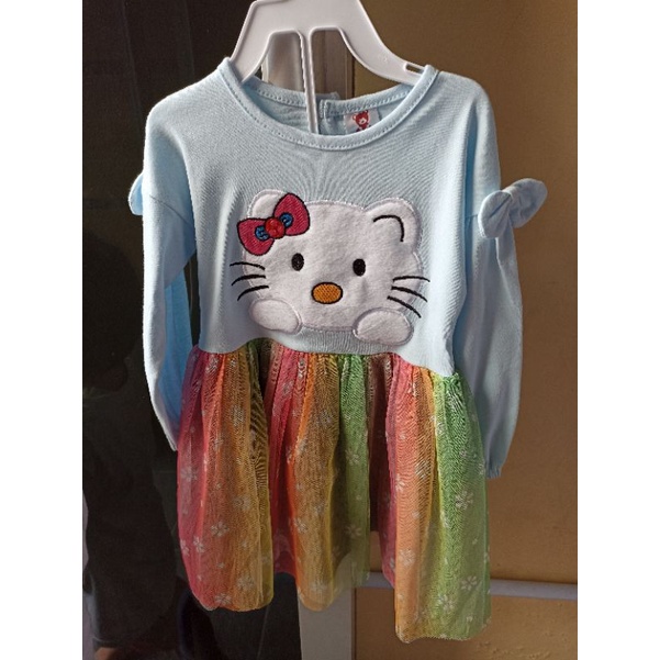 baju bal anak perempuan