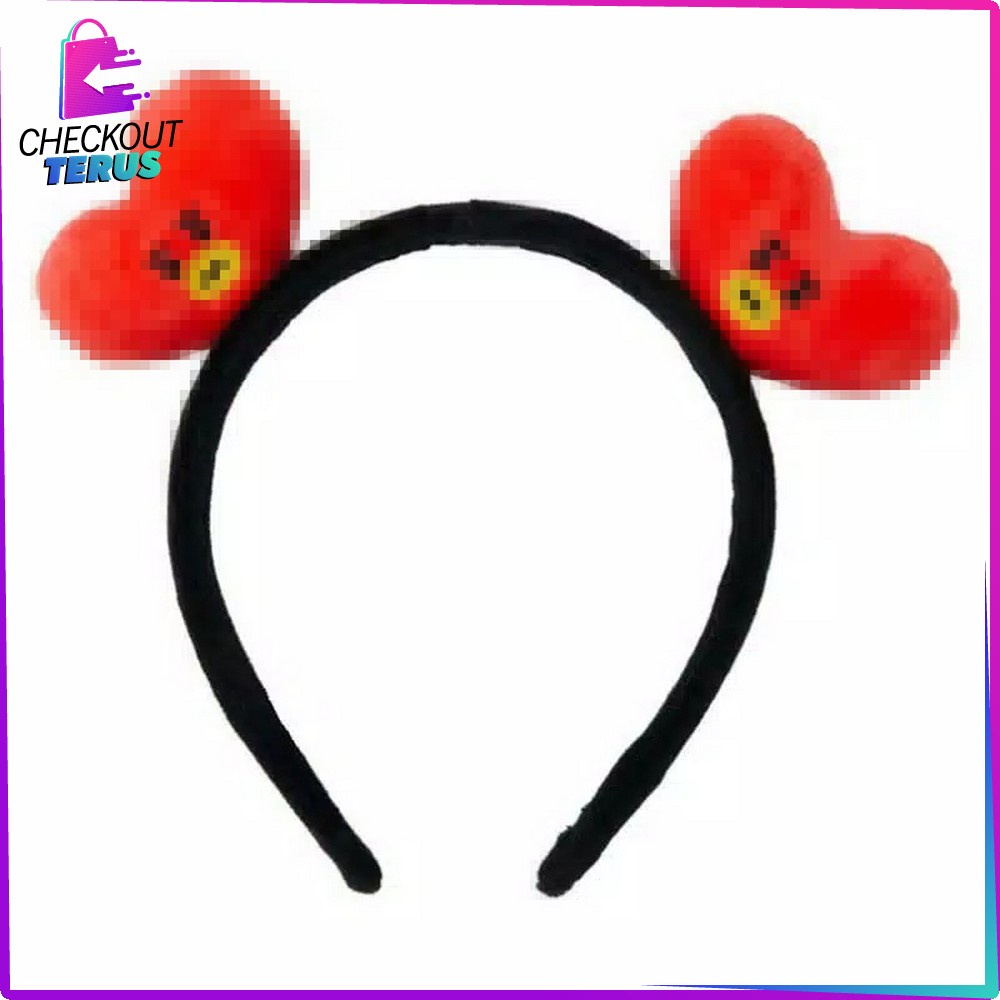 CT C8 Bendo Fashion Wanita Karakter Bangstan Boys Bando Anak Perempuan Headband Accesories Motif Lucu