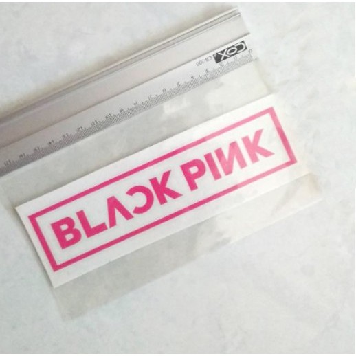 Cutting Sticker Stiker Blackpink Logo TERMURAH