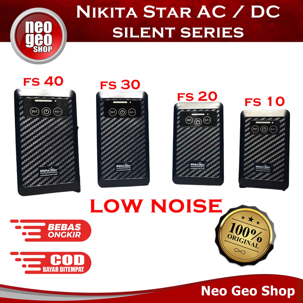 NIKITA STAR NS FS 40 FS40 NSFS40 ACDC AC DC AERATOR PORTABLE SILENT