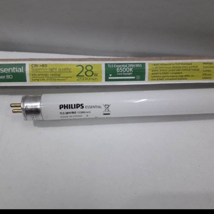 lampu TL 28 Watt Philips 865 putih / lampu TL 28w/865 Philips