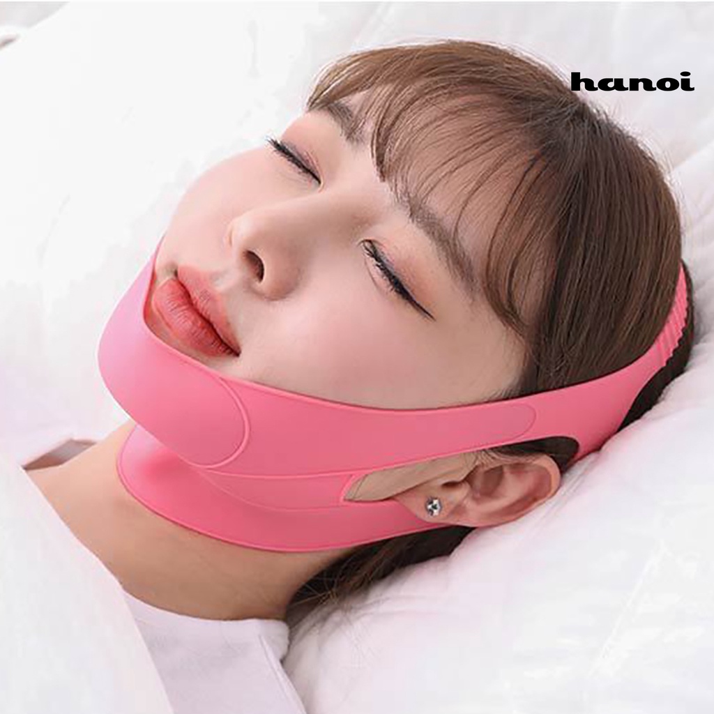 HQTM_Bandage Effective Breathable Adjustable Design Facial Slimming Strap Face for Home