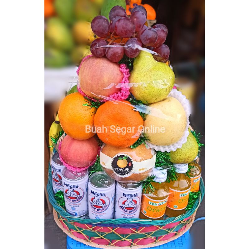 

Parcel Isoman Buah, Susu & Vitamin
