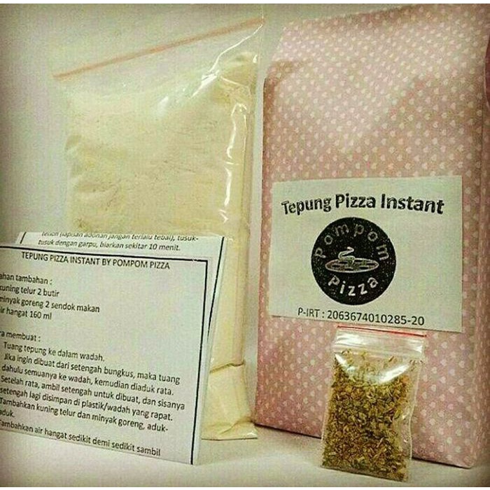 

TERBARU Tepung pizza instan pompom tangerang