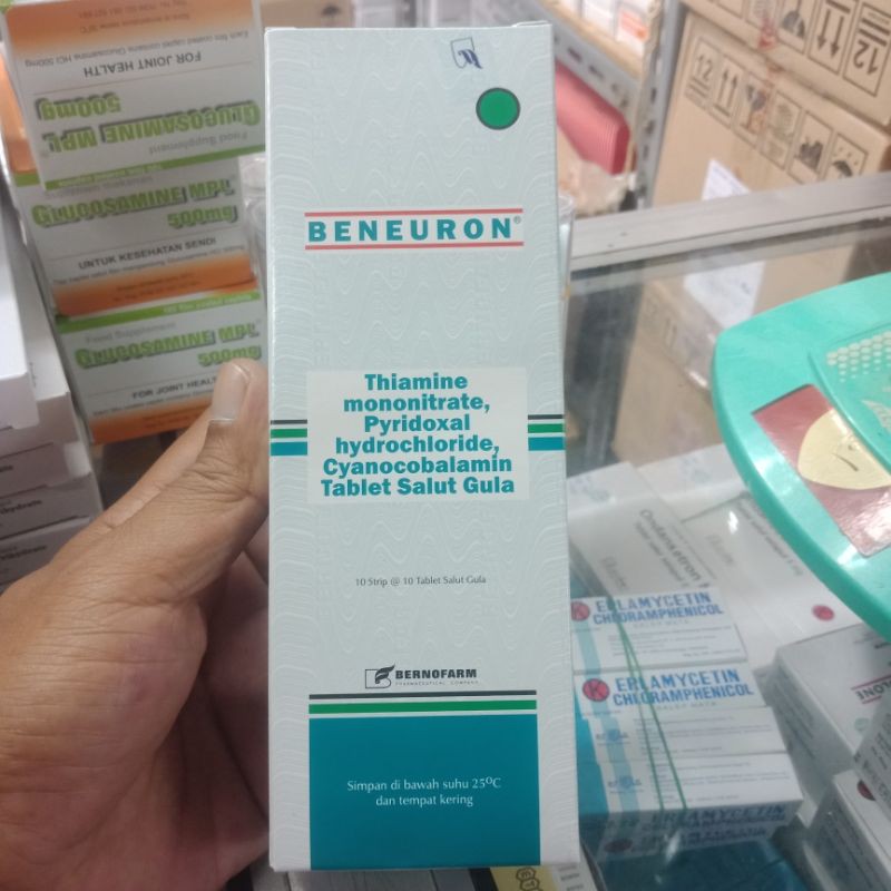 BENEURON 100tablet Obat Terapi kekurangan Vitamin B Complex
