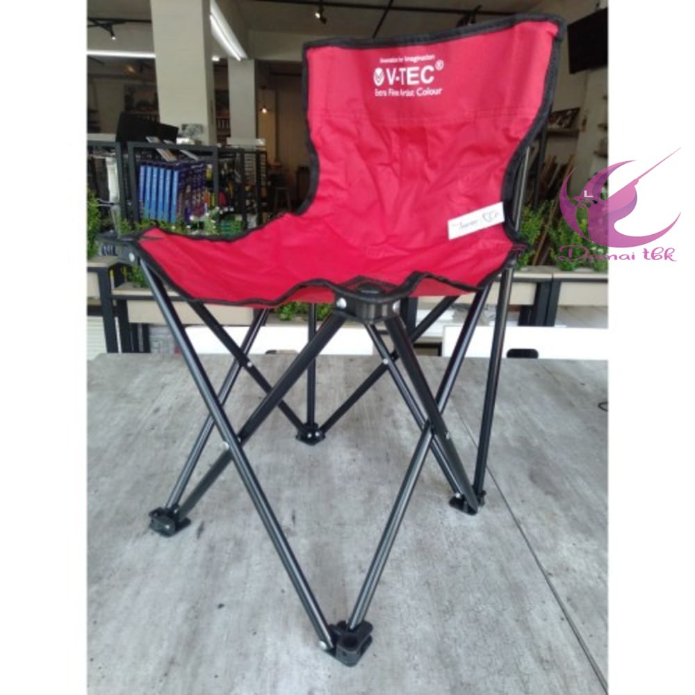 V TEC KURSI  LIPAT  OUTDOOR  SMALL MEDIUM LARGE Shopee 