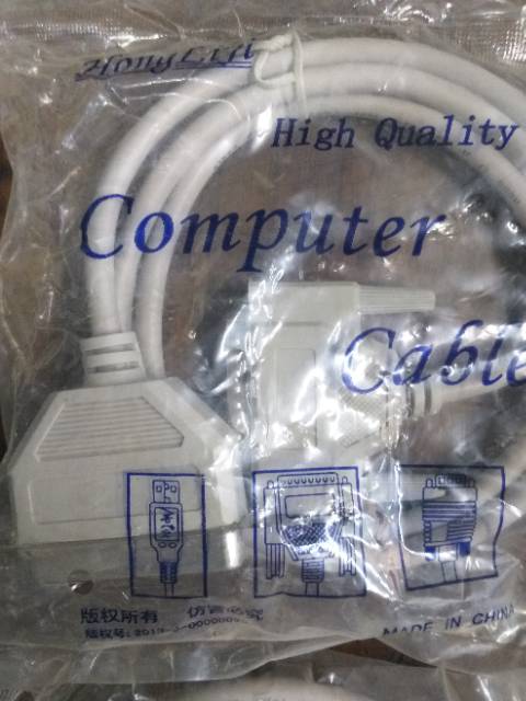 Kabel printer LPT untuk Dotmatrix epson 25pin.