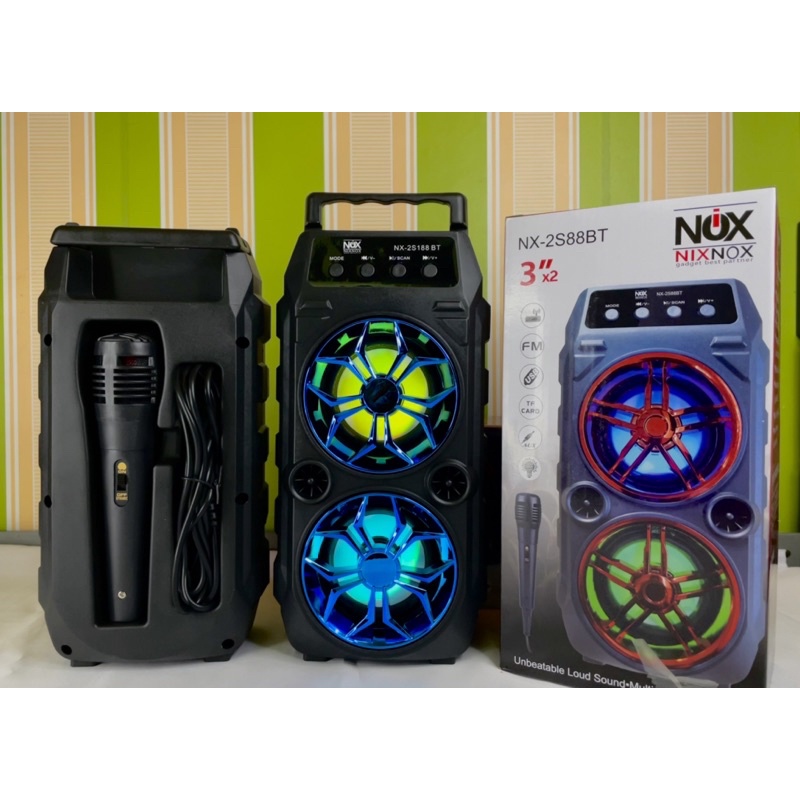 Speaker bluetooth  portabel BIG BASS S88 speaker bluetooth termurah-5
