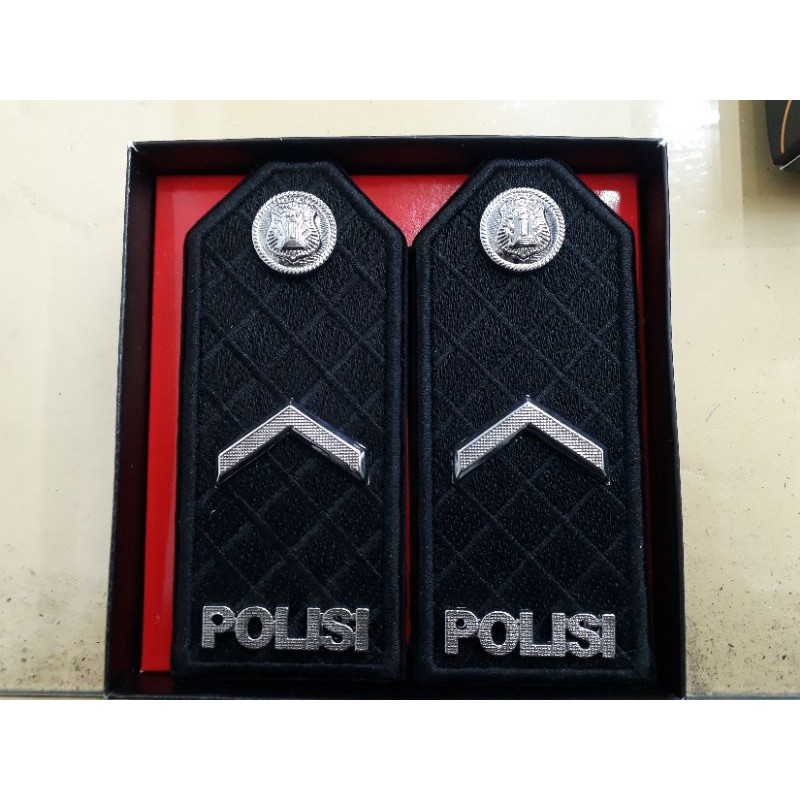 Pangkat Polisi PDU Bripda|Topi Polisi|Kaos Polisi|Sabuk Polisi|Kopel Polisi|Wing Polisi|Monogram|Tas