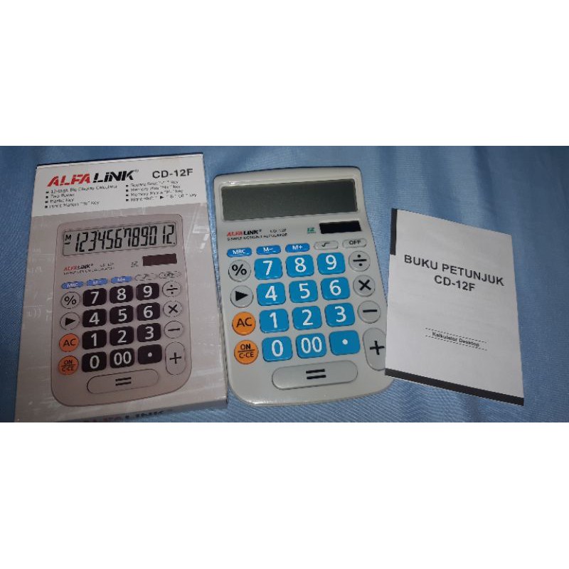 

Alfalink Calculator CD-12F Blue