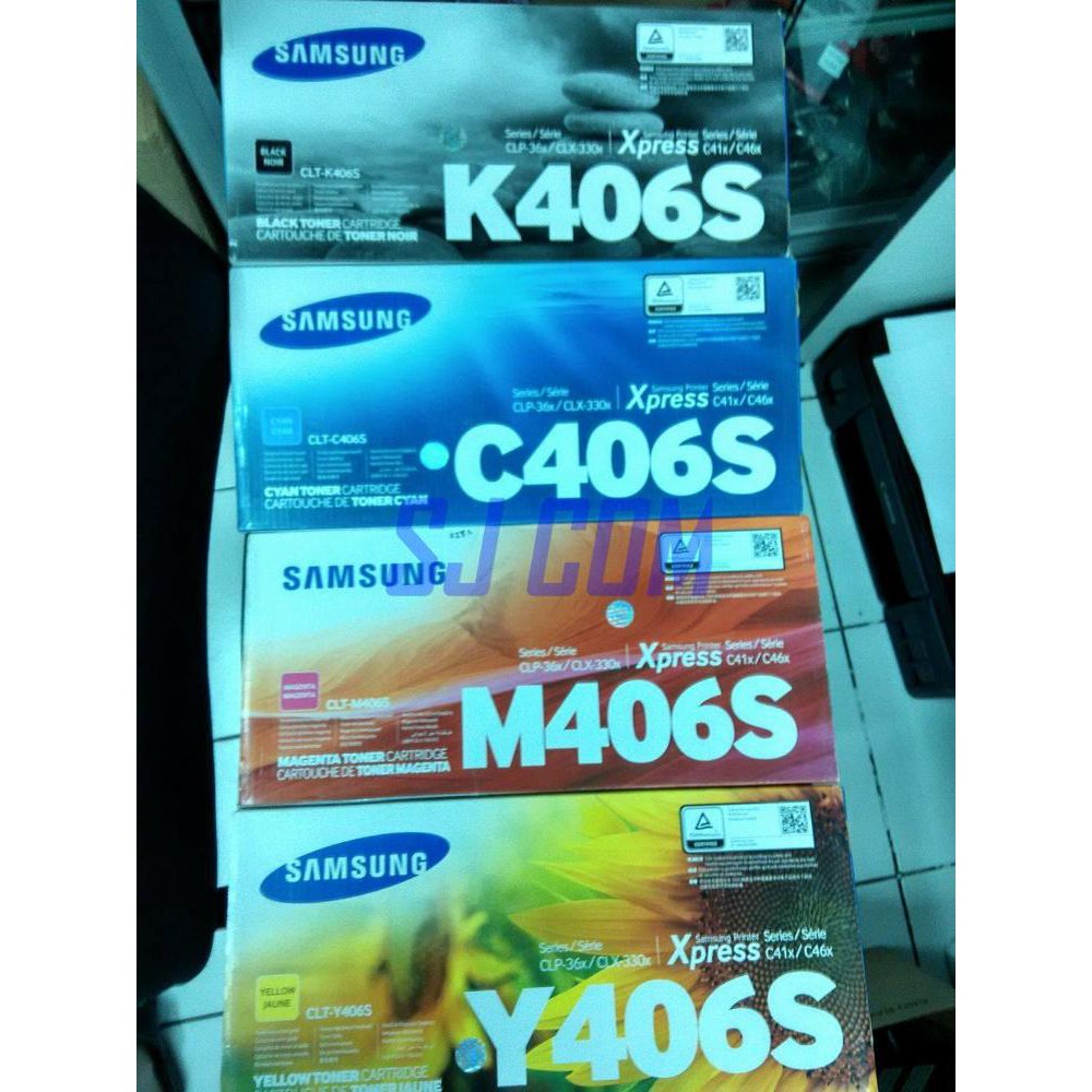 TONER SAMSUNG CLT-K406S/CLT-C406S/CLT-M406S/CLT-Y406S ORIGINAL 100%