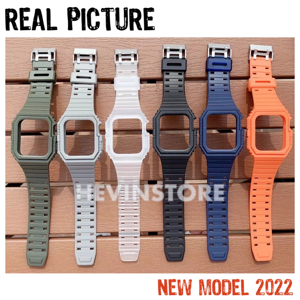 Sport Case Plus Strap iWATCH TPU band Silicone Series 3,4,5,6,SE,7 Retro Strap