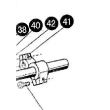 36T4-017 Feed Lifting Rock Shaft Crank (Right) Mesin Jahit Industri Typical GC-6 36T4017