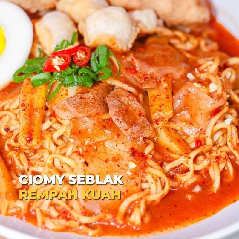 

Ciomy Seblak Rempah / Seblak Rempah Kuah / Seblak Rempah Goreng /Oleh Oleh