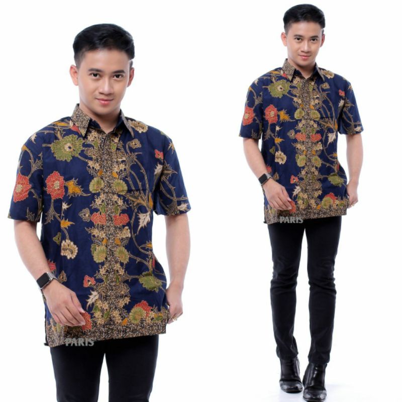 KEMEJA BATIK PRIA LENGAN PENDEK