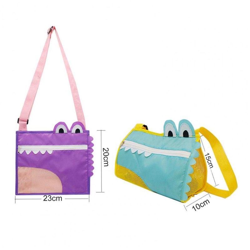 TAS ANAK MOTIF BENTUK BUAYA - KADO FASHION ANAK ULTAH