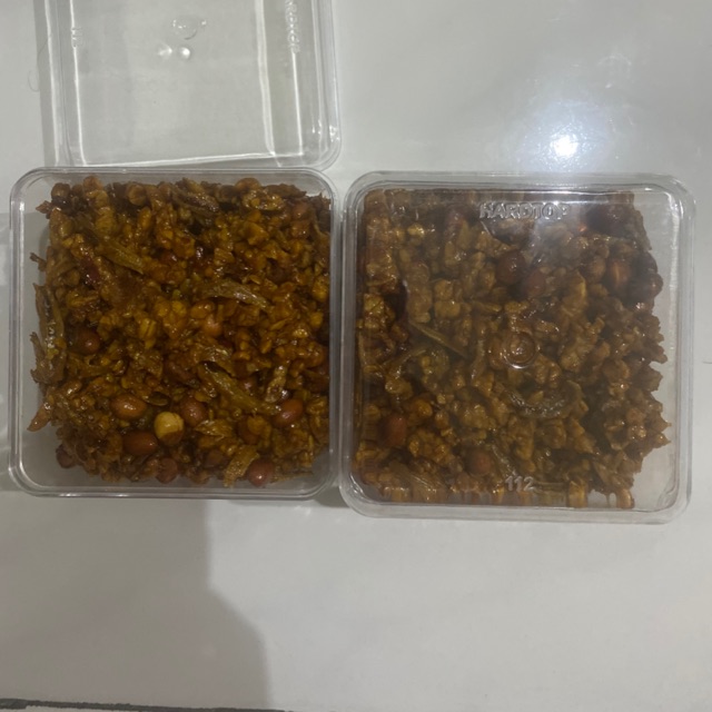 

Tempe teri Kacang pakai teri medan