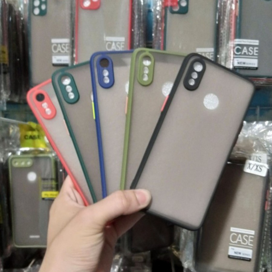 Hardcase Cover Matte Dove Fuze Slim Realme 3 3 Pro 5 5 Pro 6