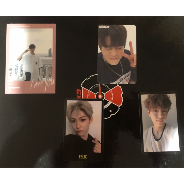 Photocard straykids felix seungmin