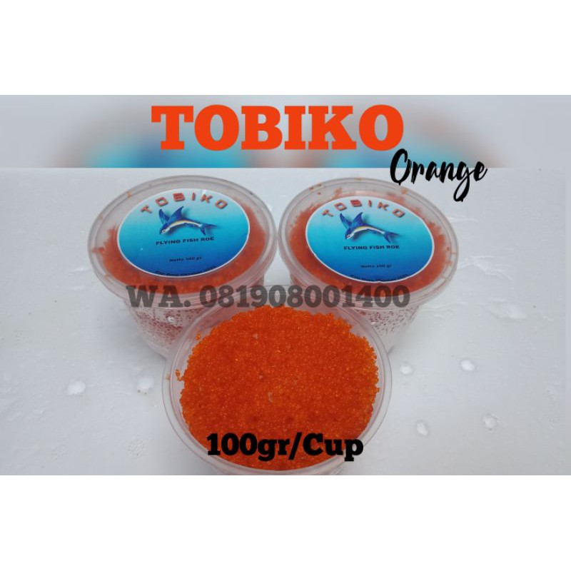 

Tobiko Orange 100gr/Cup