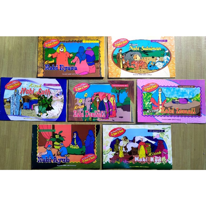 BUKU CERITA KISAH NABI PART 3 CERITA 25 NABI BUKU CERITA ANAK BUKU ANAK-ANAK