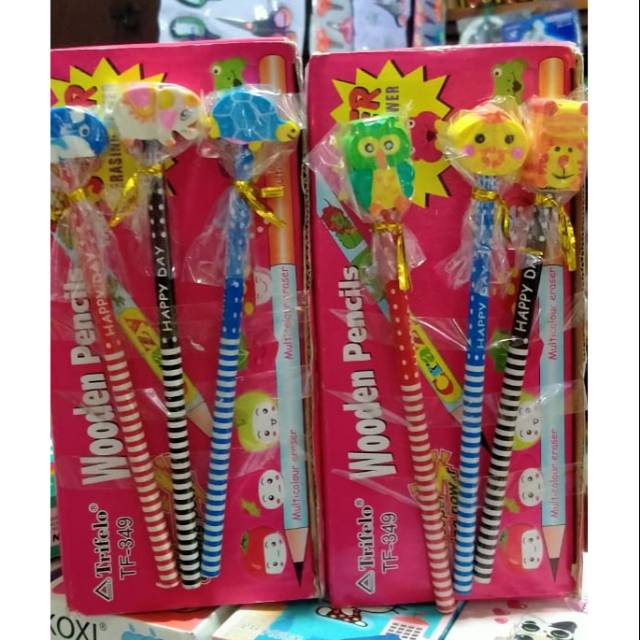 

Pencil murah trifello tf-349 isi 24 pcs