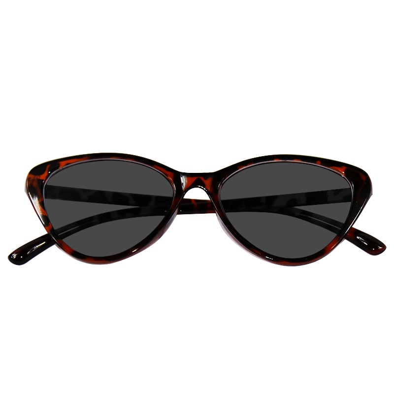 COD❤️Kacamata Hitam Leopard Cat Eye Wanita Fashion Korea Kaca Mata UV400 Fashion Gaya Retro Kacamata cat Fashion Import Eyeglasses Ready Dtock