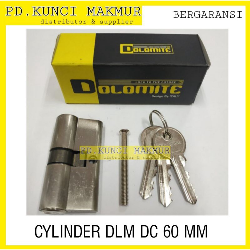 cylinder dc 60 mm EXCLUSIF silinder kunci double kunci pintu