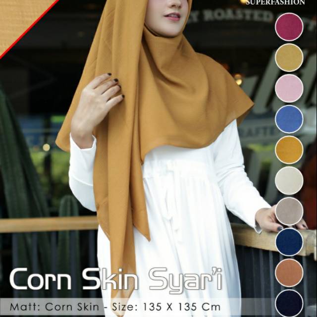 Segi empat corn skin syar'i by azara