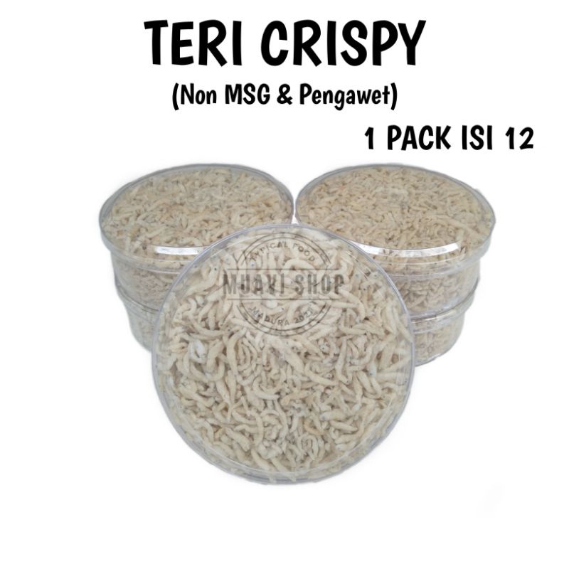 

SINTAMEL TERI CRISPY NON MSG & NON PENGAWET 1 PACK ISI 12