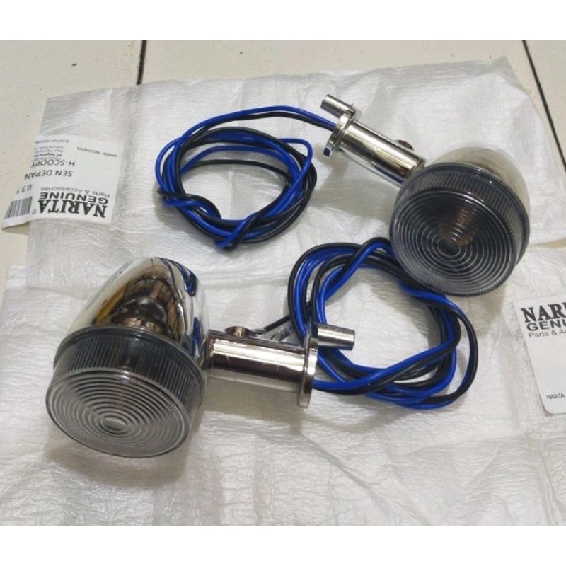 lampu sen depan scoopy karbu NARITA