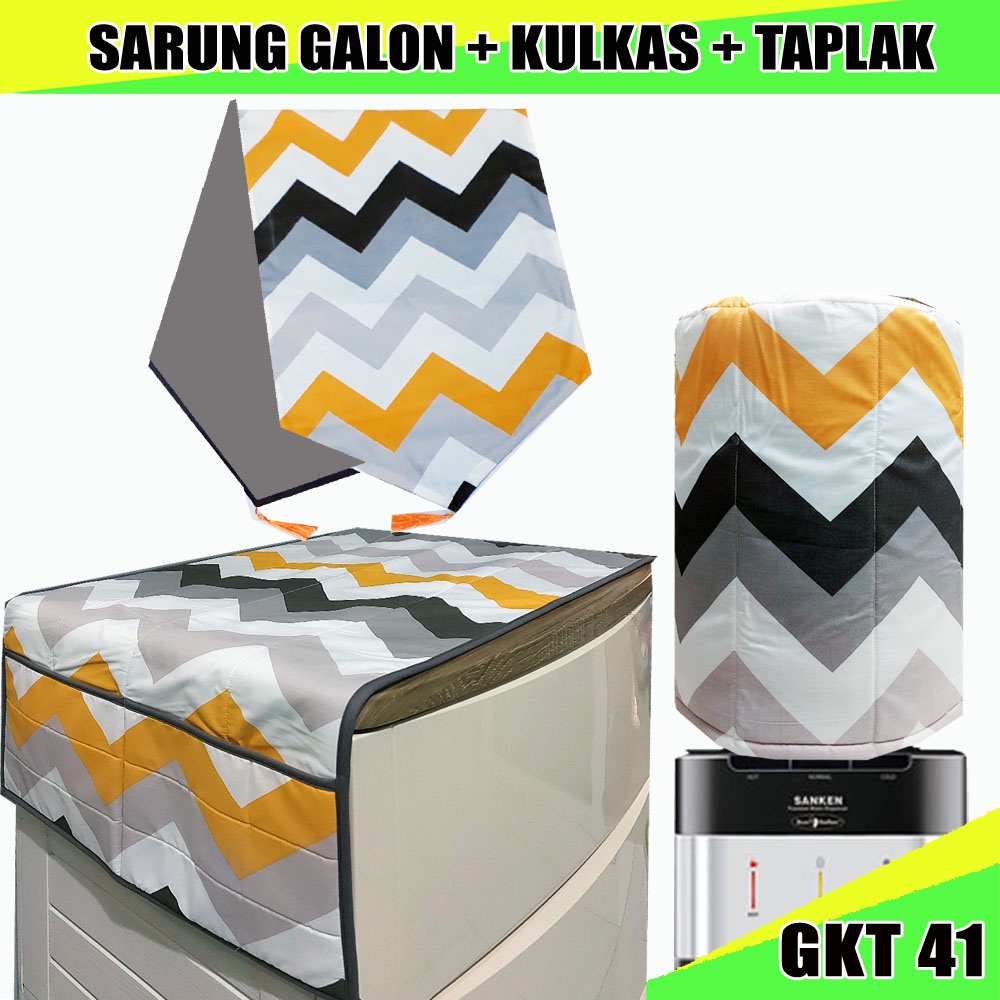 PAKET TAPLAK + SARUNG GALON + SARUNG KULKAS