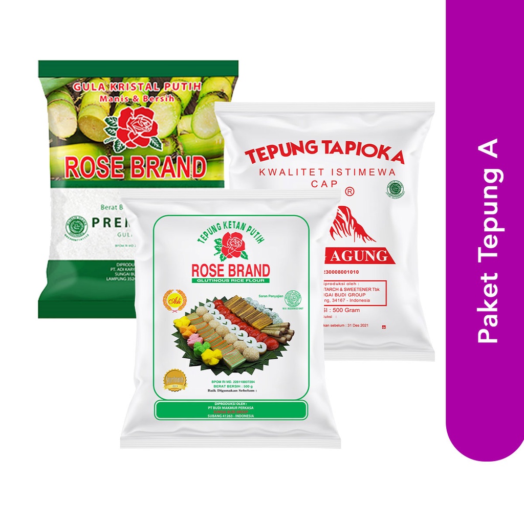 

Rose Brand - Paket Tepung A
