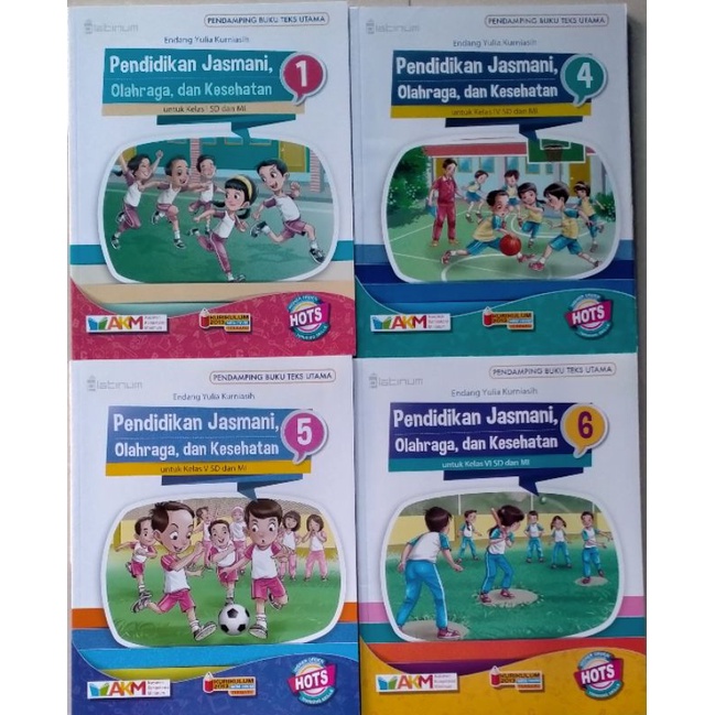 BUKU PJOK HOTS PLATINUM SD/MI TIGA SERANGKAI