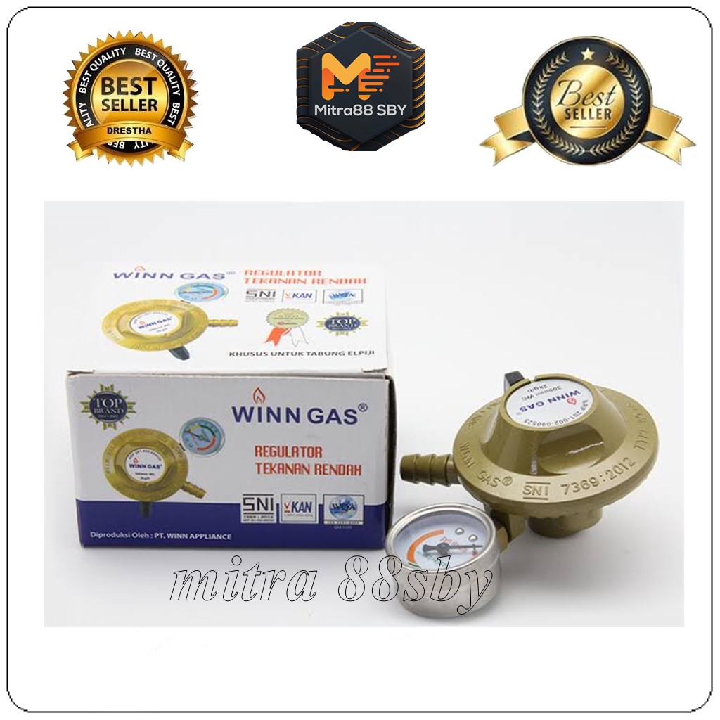 Mitra88sby regulator gas elpiji WINGAS dan QUADRON