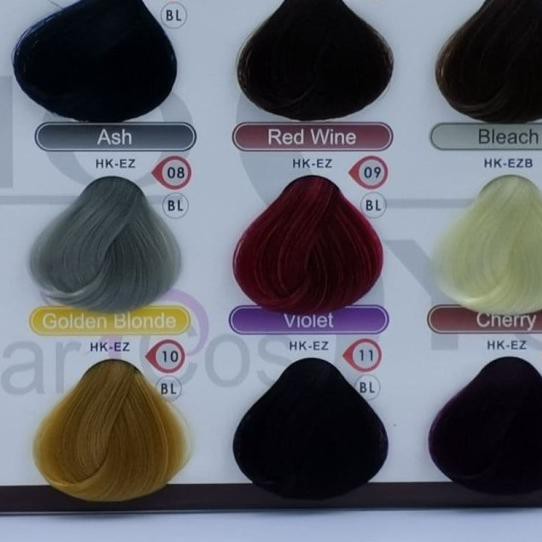 ➴ hair color cat rambut DIOSYS 100ml col. RED WINE ➢