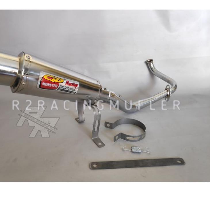 Barang Ori% Knalpot Racing CLD FULL SYSTEM Beat Fi/New Beat Karbu/Old  Mio Sporty Smile Mio M3 /J / 
