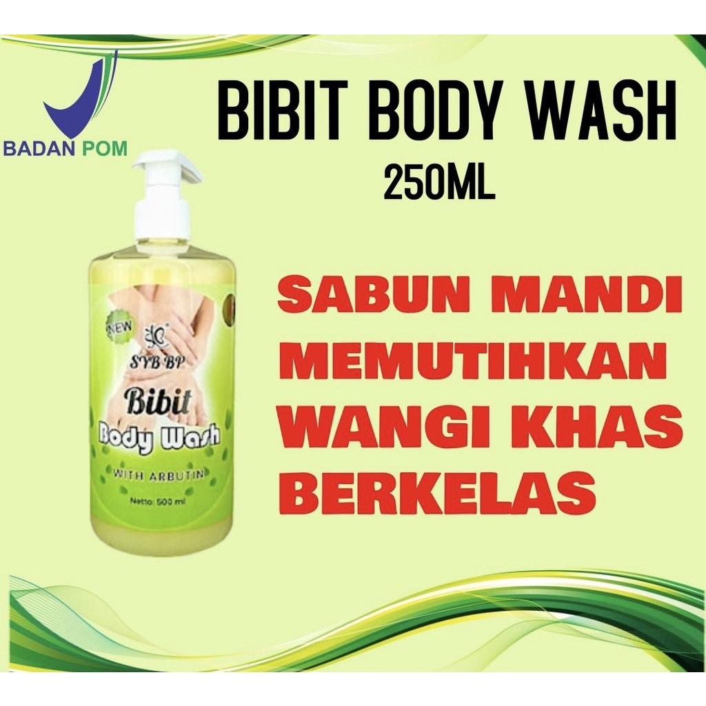 Bibit Body Wash SYB BP/ Bibit Sabun Mandi - 250ml