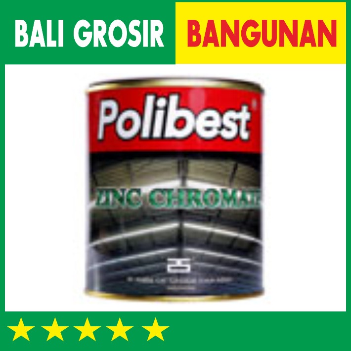 Jual POLIBEST CAT BESI ZINC CHROMATE 1 KG Shopee Indonesia