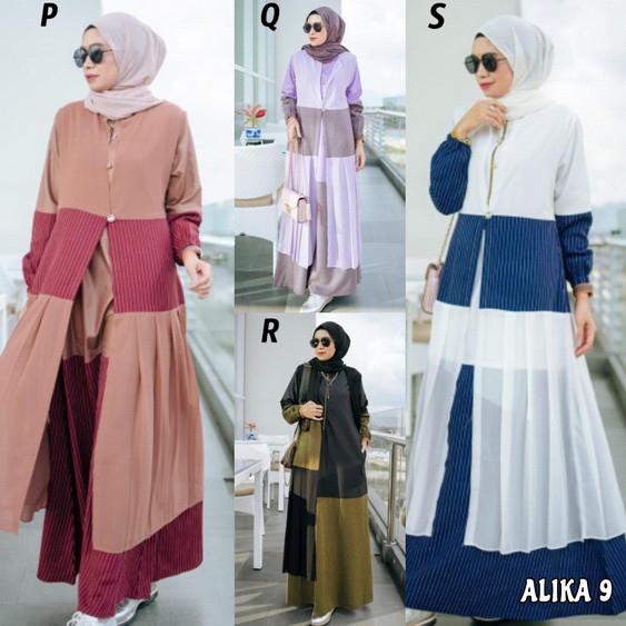 Gamis ALIKA 9 Original by DCL Premium