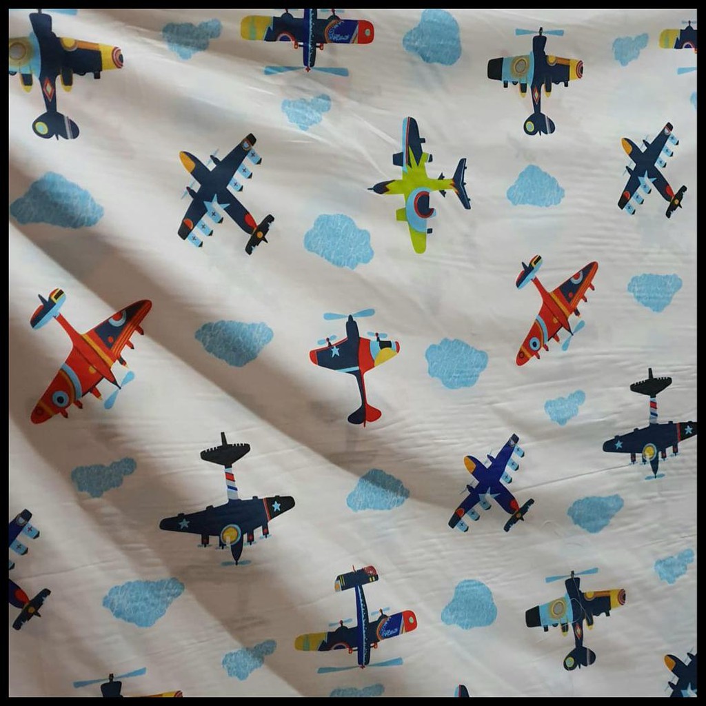 BAHAN SPREI KATUN LOKAL CATRA CVC (METERAN)